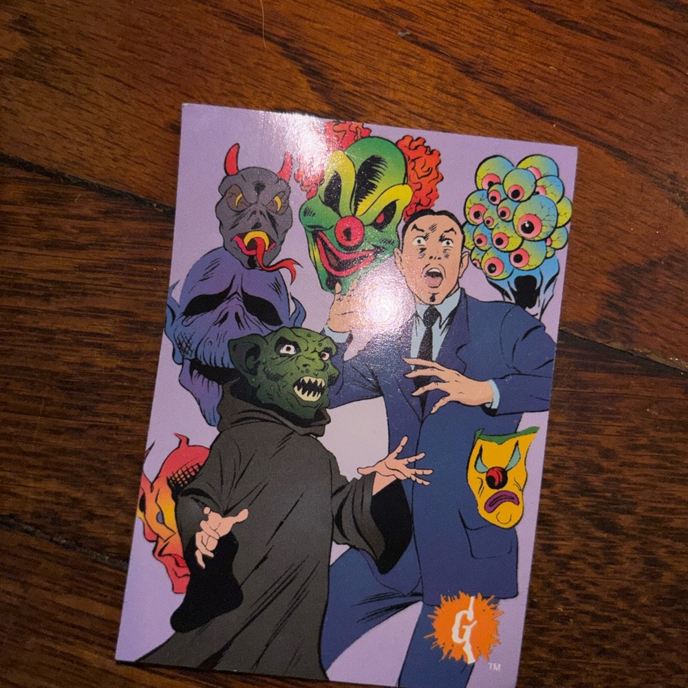 Goosebumps collectors cards 1990’s
